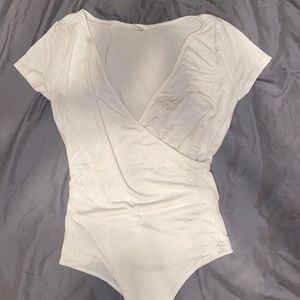 Size Small White Bodysuit from Garage.